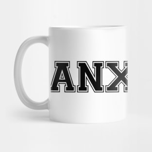 ANXIOUS (Black) Mug